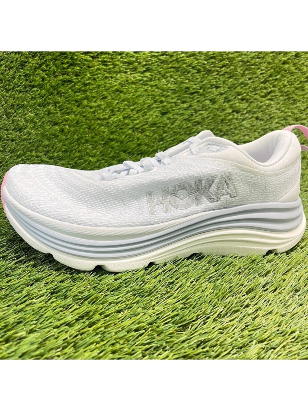 Hoka One One Gaviota 5 Womens Size 9.5D Blue Athletic Running Shoes Sneakers - Picture 3 of 9
